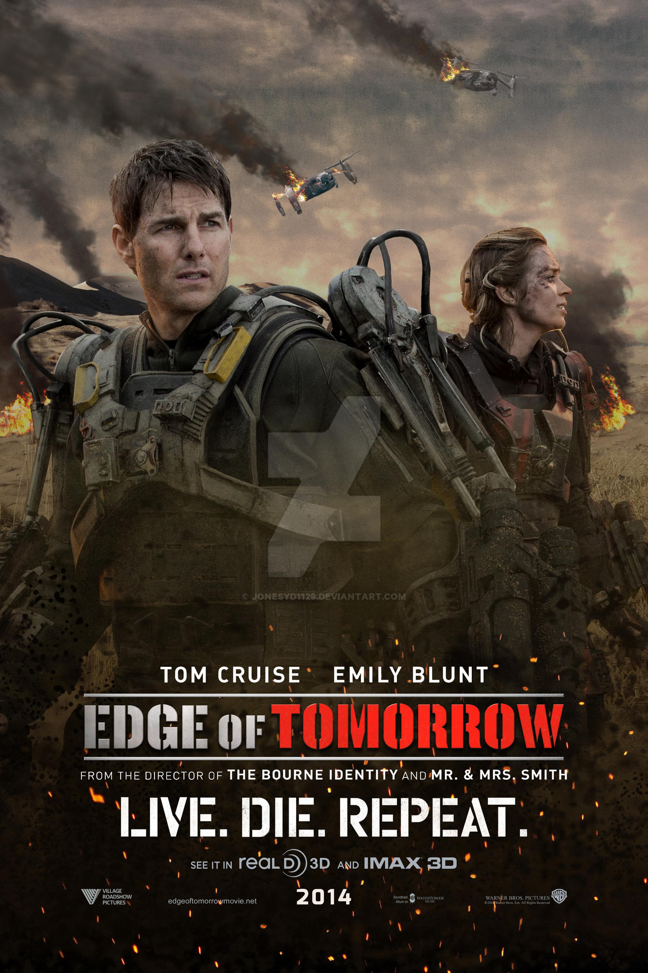 Edge of Tomorrow poster